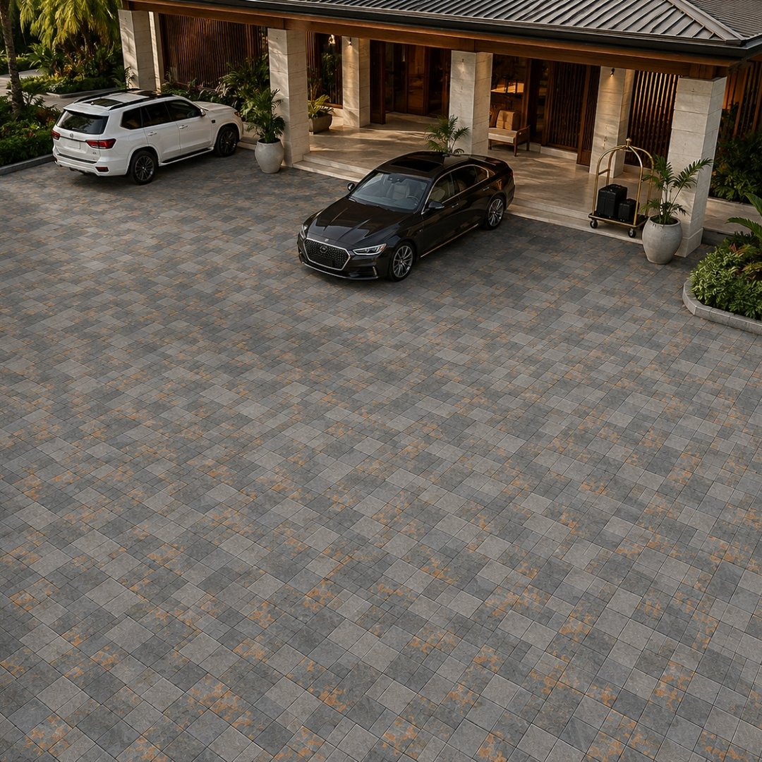 AL 12811 Geometrical Parking - My Home Studio